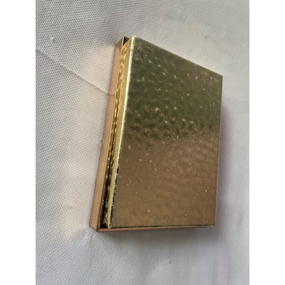 Vintage Pamela Crystal Leaf Brooch & Earrings Set In Gold Box With Red Velvet Li - Picture 6 of 6